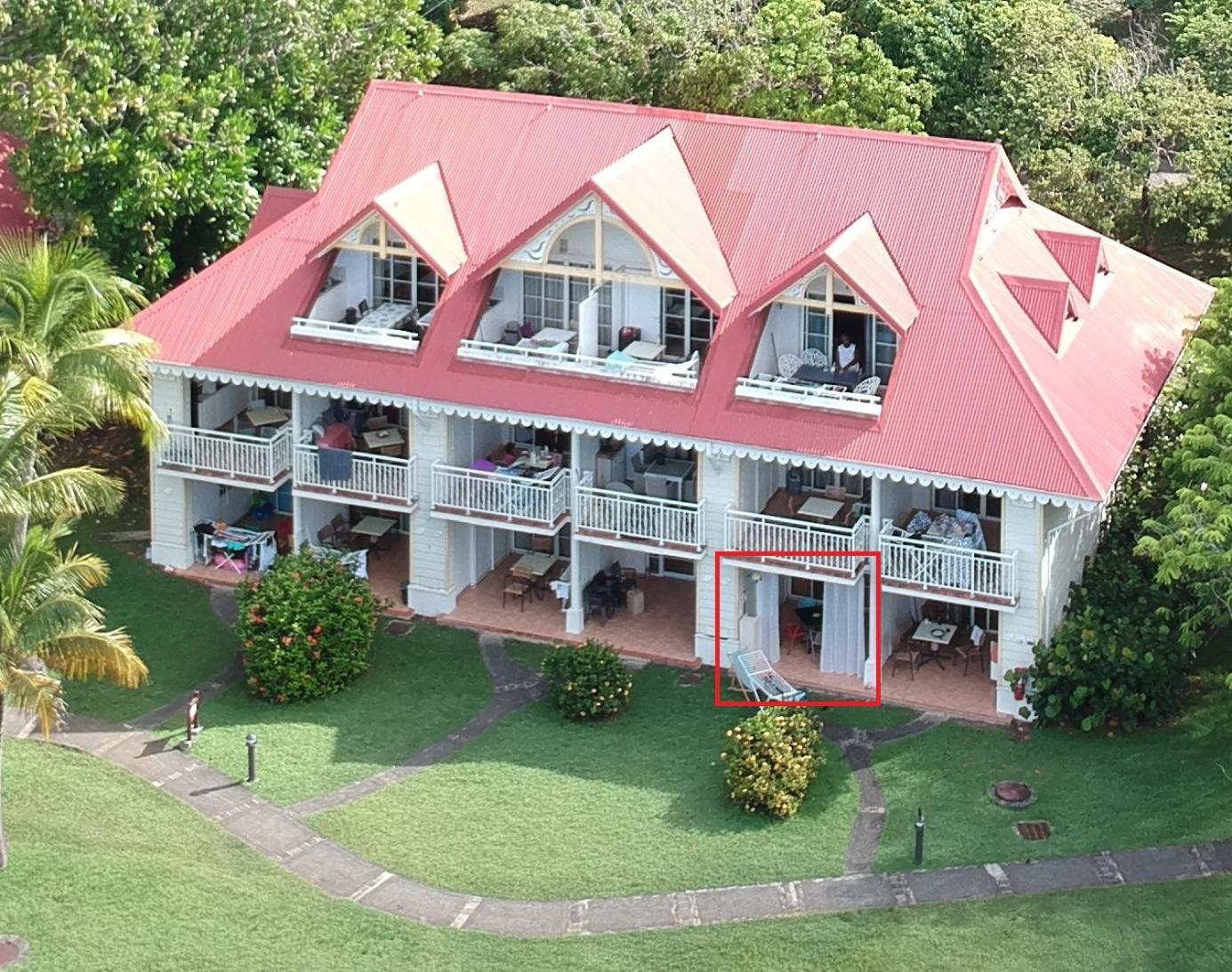 Studio Vue Mer Guadeloupe 상트 안느 외부 사진
